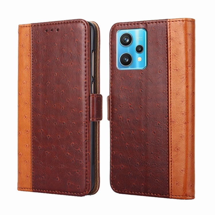 For OPPO Realme 9 Pro+ Ostrich Texture Flip Leather Case