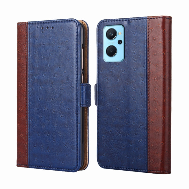 For OPPO Realme 9i Ostrich Texture Flip Leather Case