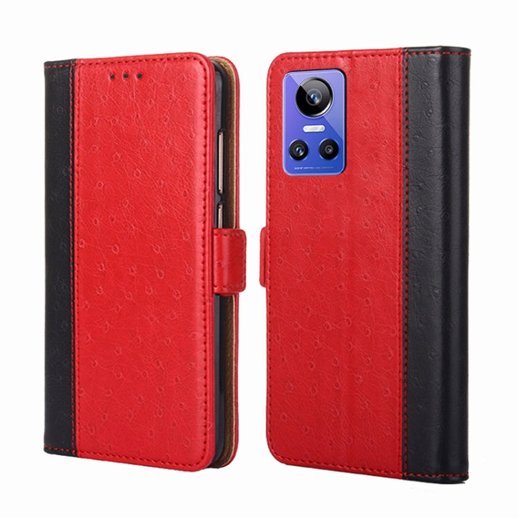 For OPPO Realme GT Neo3 Ostrich Texture Flip Leather Case