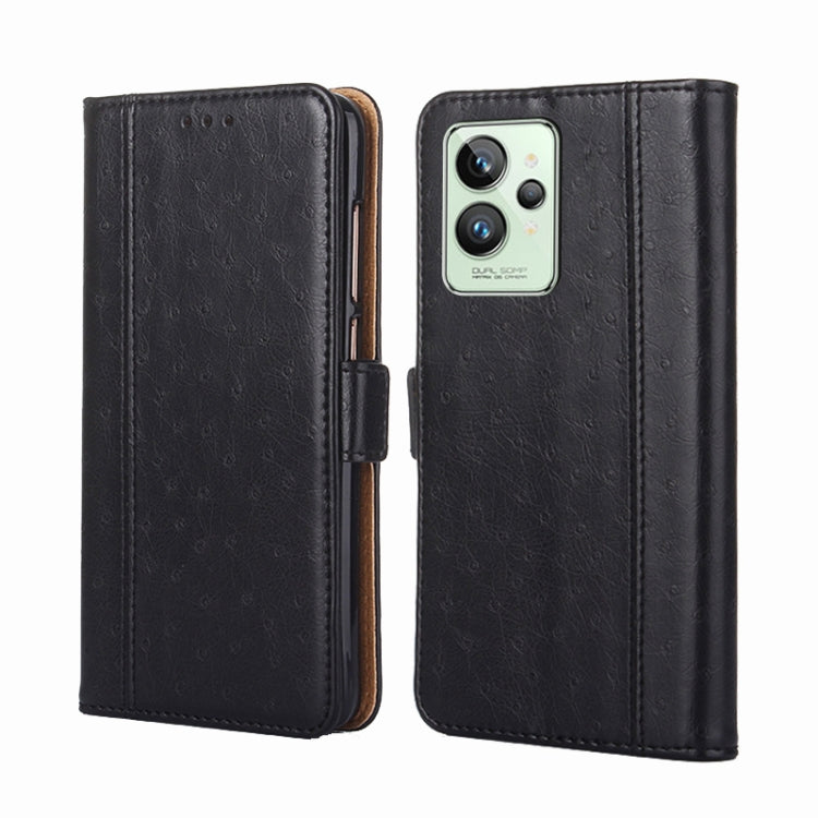 For OPPO Realme GT2 Pro Ostrich Texture Flip Leather Case