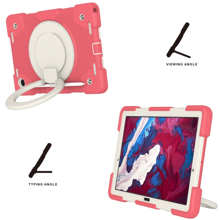 For Samsung Galaxy Tab A8 10.5 2021 Silicone + PC Full Body Protection Tablet Case With Holder & Strap