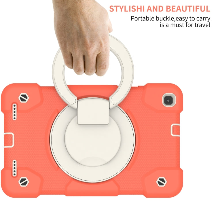For Samsung Galaxy Tab A 8.0 2019 Silicone + PC Full Body Protection Tablet Case With Holder & Strap