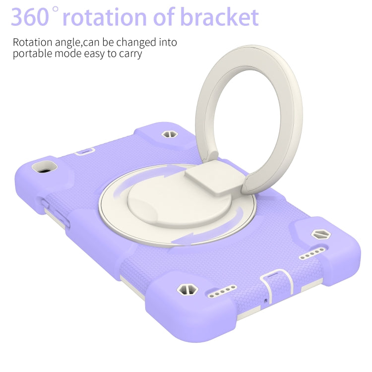 For Samsung Galaxy Tab A 8.0 2019 Silicone + PC Full Body Protection Tablet Case With Holder & Strap