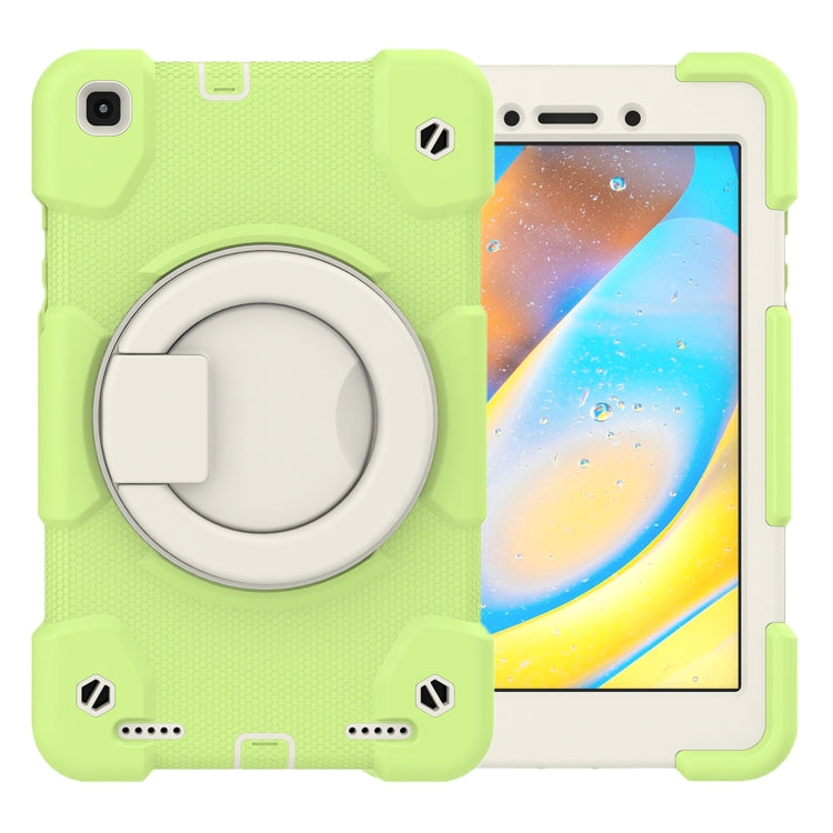 For Samsung Galaxy Tab A 8.0 2019 Silicone + PC Full Body Protection Tablet Case With Holder & Strap