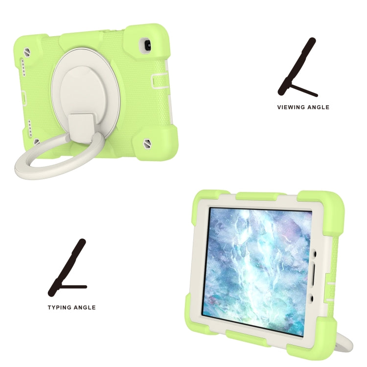 For Samsung Galaxy Tab A 8.0 2019 Silicone + PC Full Body Protection Tablet Case With Holder & Strap
