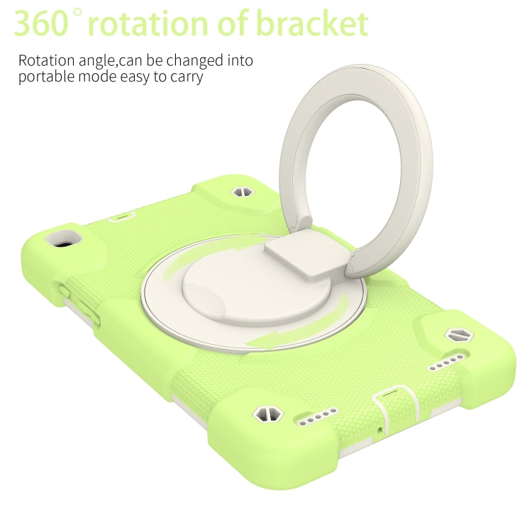 For Samsung Galaxy Tab A 8.0 2019 Silicone + PC Full Body Protection Tablet Case With Holder & Strap