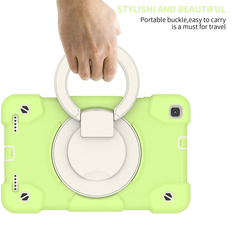 For Samsung Galaxy Tab A 8.0 2019 Silicone + PC Full Body Protection Tablet Case With Holder & Strap