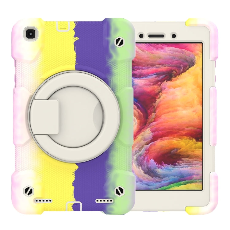 For Samsung Galaxy Tab A 8.0 2019 Silicone + PC Full Body Protection Tablet Case With Holder & Strap