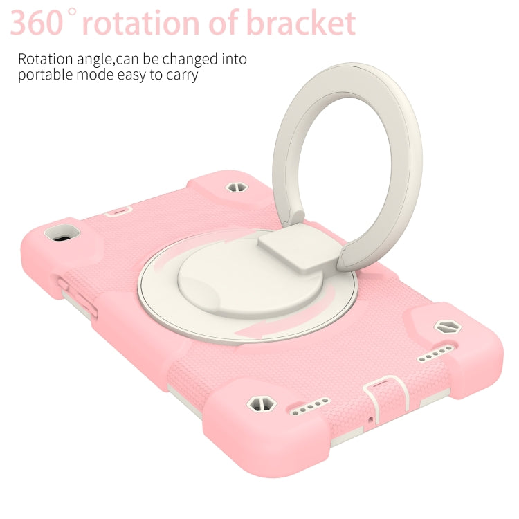 For Samsung Galaxy Tab A 8.0 2019 Silicone + PC Full Body Protection Tablet Case With Holder & Strap