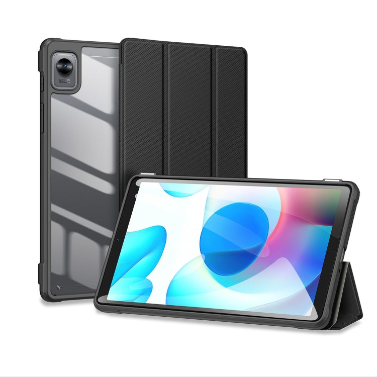 For OPPO Realme Pad Mini DUX DUCIS TOBY Series Horizontal Flip Smart Tablet Case(Black)