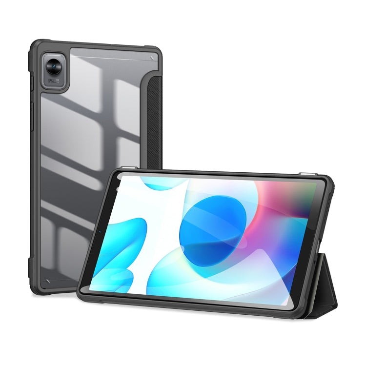 For OPPO Realme Pad Mini DUX DUCIS TOBY Series Horizontal Flip Smart Tablet Case(Black)