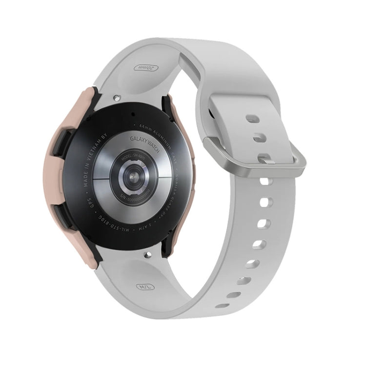 For Samsung Galaxy Watch4 40mm PC Frame Half-pack Watch Case with Scale