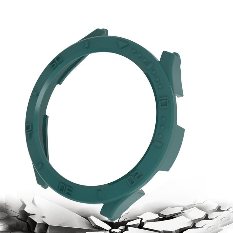 For Samsung Galaxy Watch4 44mm PC Frame Half-pack Watch Case with Scale