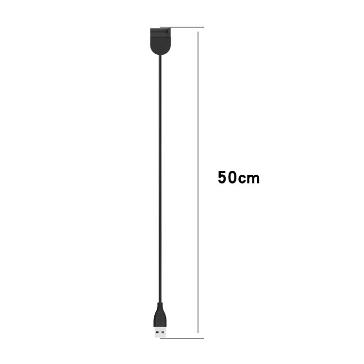 For Xiaomi Mi Band 7 / 6 / 5 Universal Magnetic Charging Cable, Length: 50cm(Black)