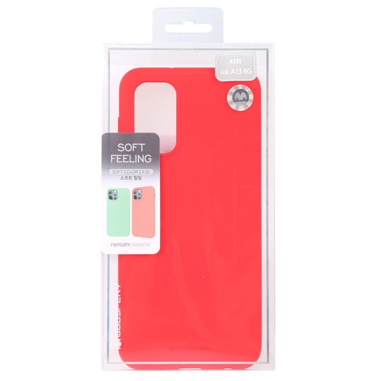For Samsung Galaxy A13 4G GOOSPERY SOFT FEELING Liquid TPU Phone Case