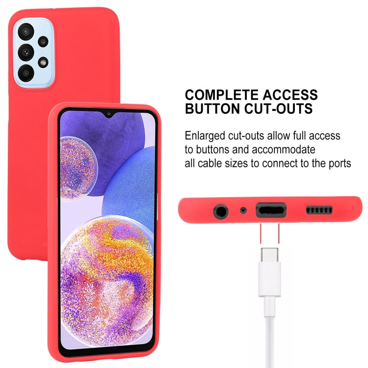 For Samsung Galaxy A23 GOOSPERY SOFT FEELING Liquid TPU Phone Case
