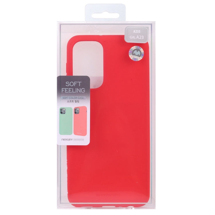 For Samsung Galaxy A23 GOOSPERY SOFT FEELING Liquid TPU Phone Case