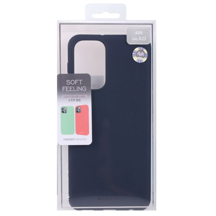 For Samsung Galaxy A23 GOOSPERY SOFT FEELING Liquid TPU Phone Case