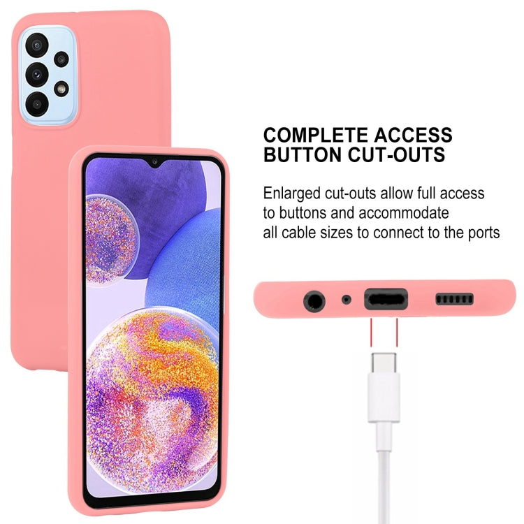 For Samsung Galaxy A23 GOOSPERY SOFT FEELING Liquid TPU Phone Case