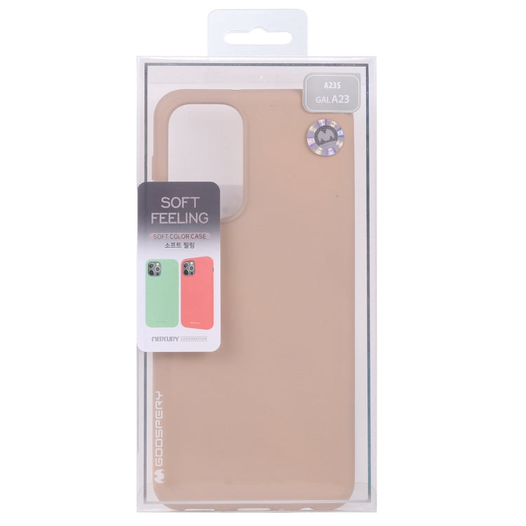 For Samsung Galaxy A23 GOOSPERY SOFT FEELING Liquid TPU Phone Case