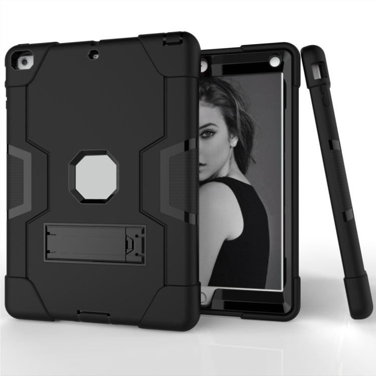 For iPad 4 / 3 / 2 Silicone + PC Protective Case with Stand