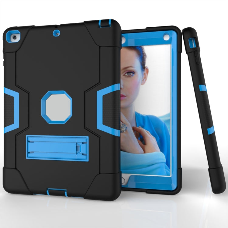 For iPad 4 / 3 / 2 Silicone + PC Protective Case with Stand