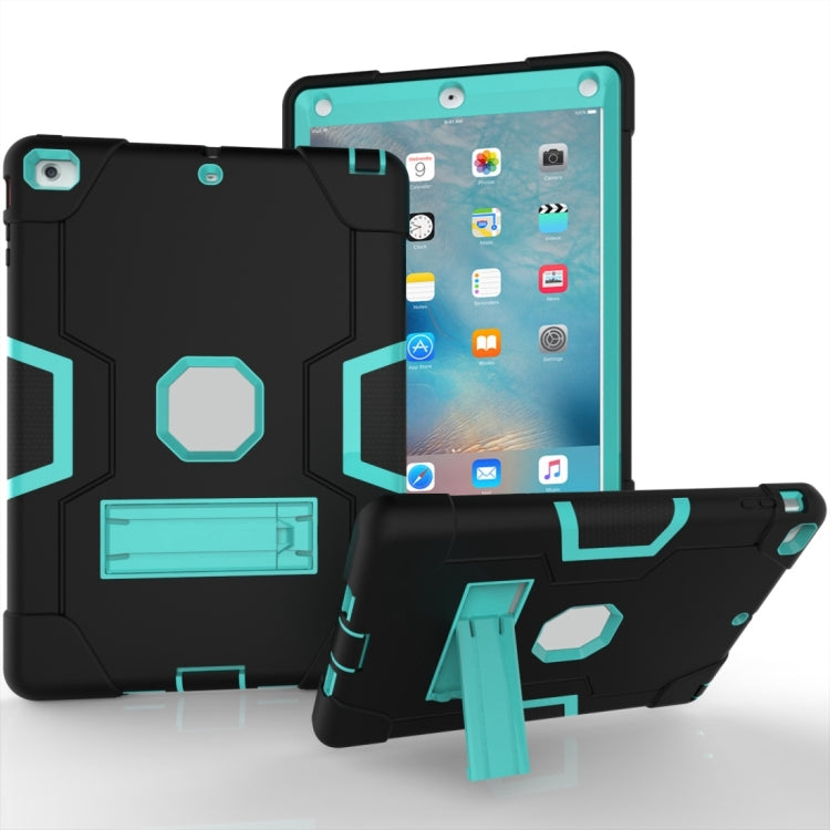 For iPad 4 / 3 / 2 Silicone + PC Protective Case with Stand