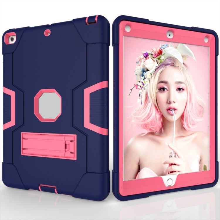 For iPad 4 / 3 / 2 Silicone + PC Protective Case with Stand