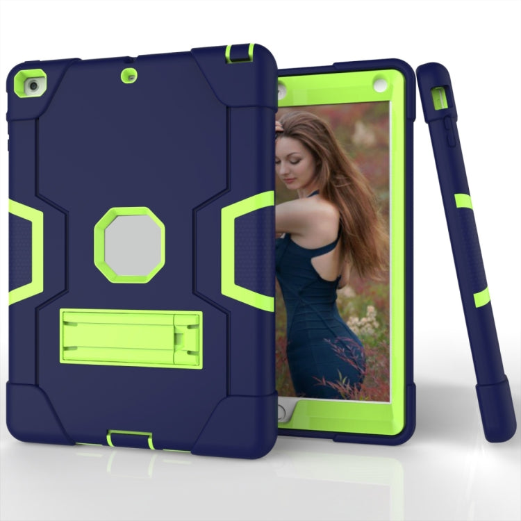 For iPad 4 / 3 / 2 Silicone + PC Protective Case with Stand
