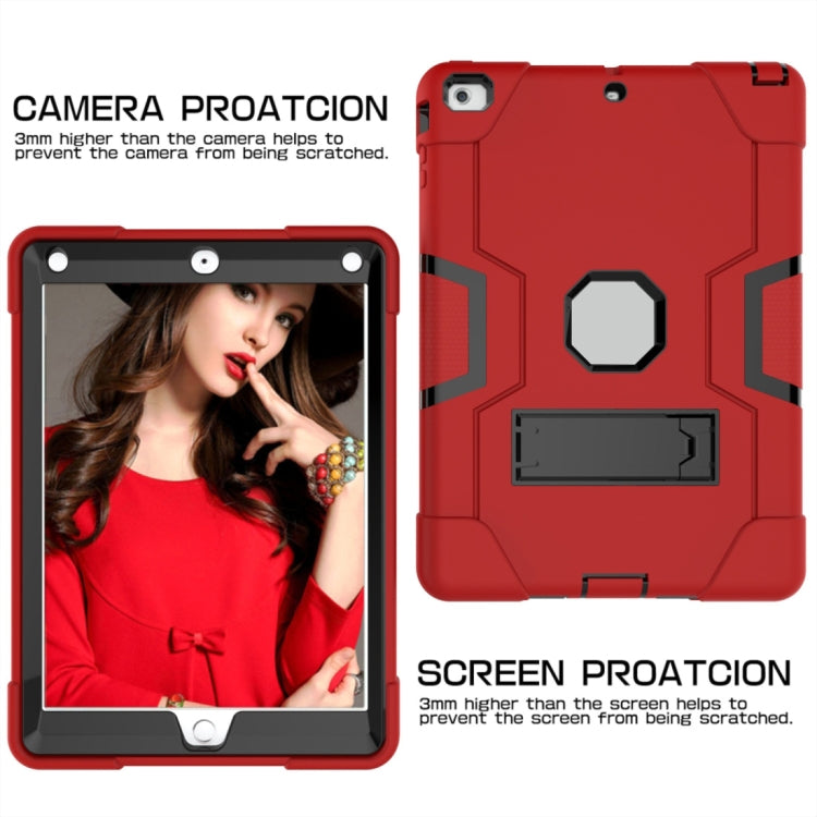 For iPad 4 / 3 / 2 Silicone + PC Protective Case with Stand
