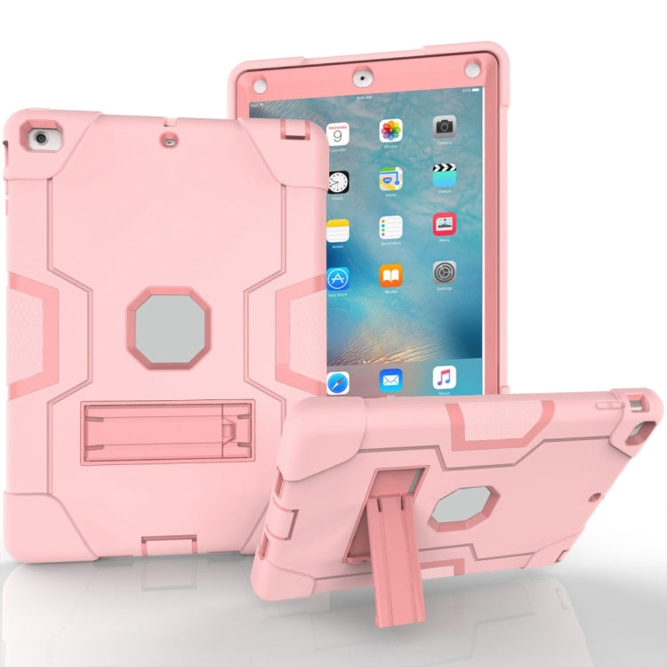 For iPad 4 / 3 / 2 Silicone + PC Protective Case with Stand