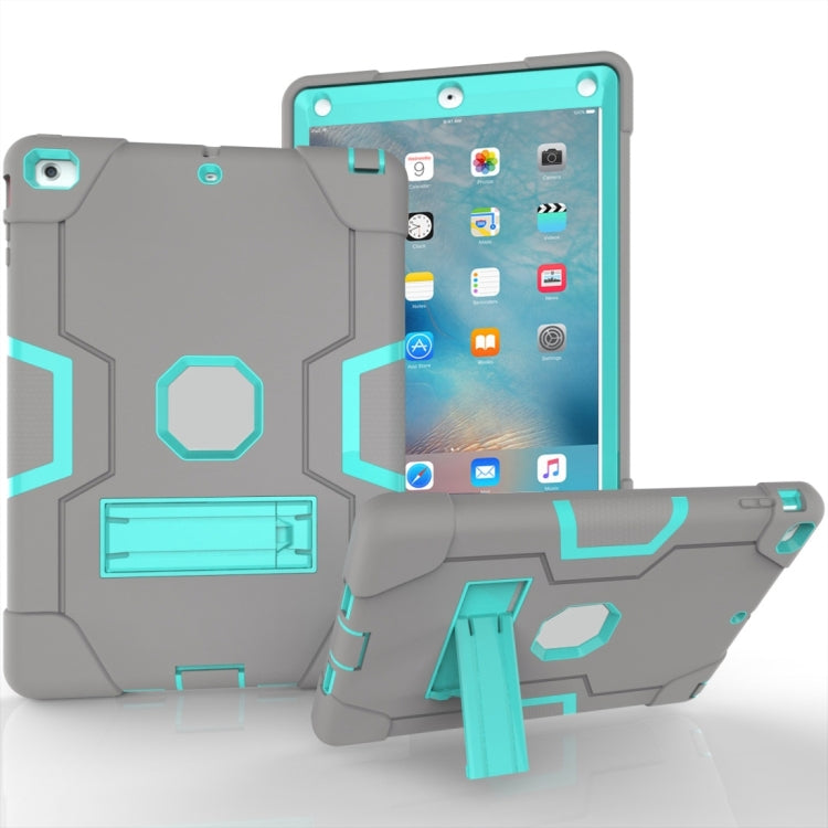 For iPad 4 / 3 / 2 Silicone + PC Protective Case with Stand