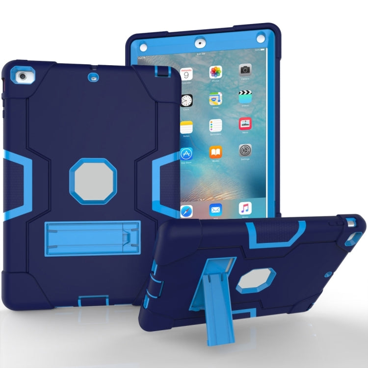For iPad 4 / 3 / 2 Silicone + PC Protective Case with Stand