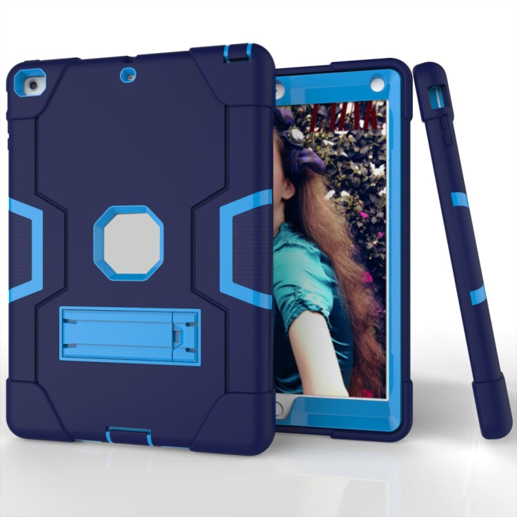 For iPad 4 / 3 / 2 Silicone + PC Protective Case with Stand