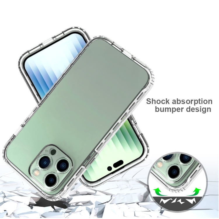 For iPhone 14 Pro Max Two-color Gradual Change PC+TPU Phone Case