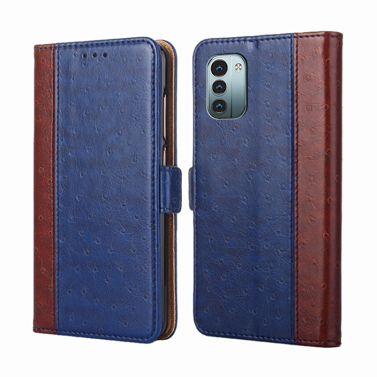 For Nokia G21 / G11 Ostrich Texture Flip Leather Phone Case
