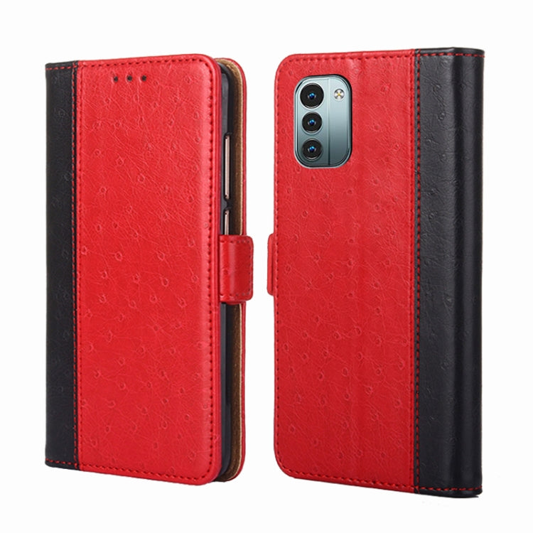For Nokia G21 / G11 Ostrich Texture Flip Leather Phone Case