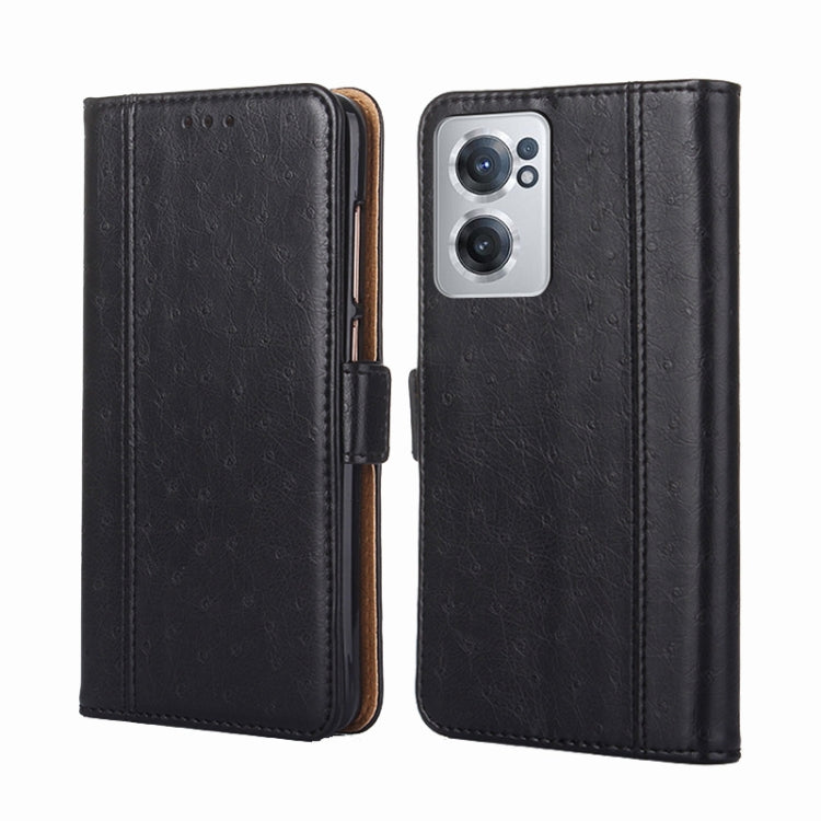 For OnePlus Nord CE 2 5G Ostrich Texture Flip Leather Phone Case