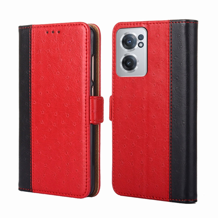 For OnePlus Nord CE 2 5G Ostrich Texture Flip Leather Phone Case