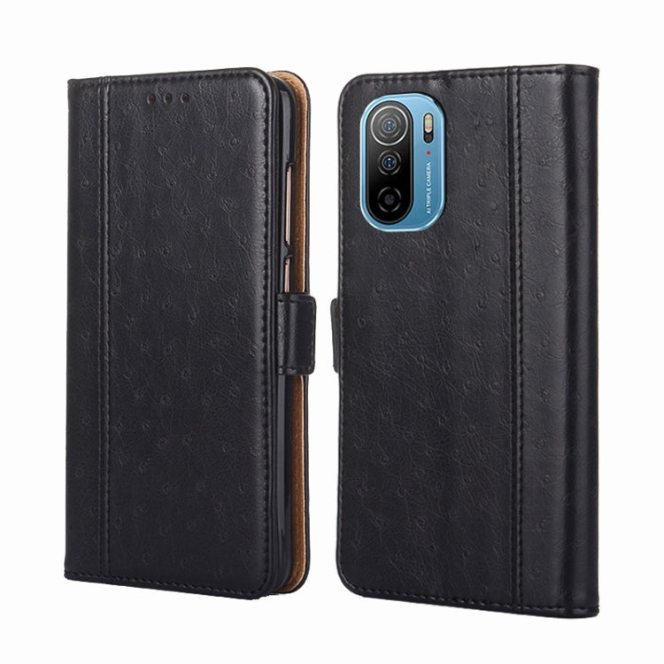 For Ulefone Note 13P Ostrich Texture Flip Leather Phone Case