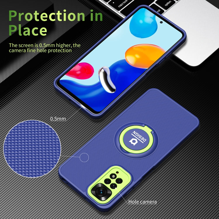 For Xiaomi Redmi Note 11 Pro 5G / 4G 2022 Eagle Eye Ring Holder Phone Case