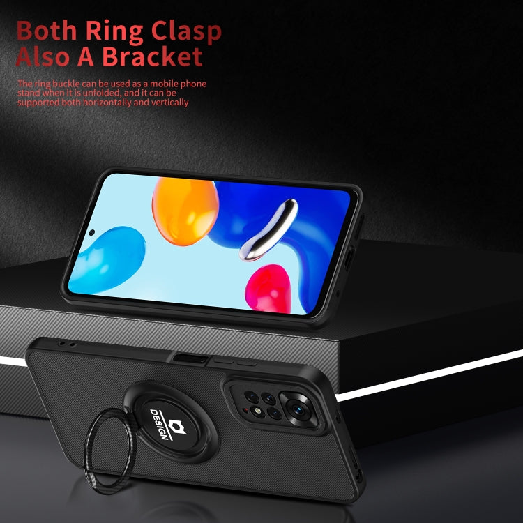 For Xiaomi Redmi Note 11 2022 6.43 inch / Note 11S International Eagle Eye Ring Holder Phone Case