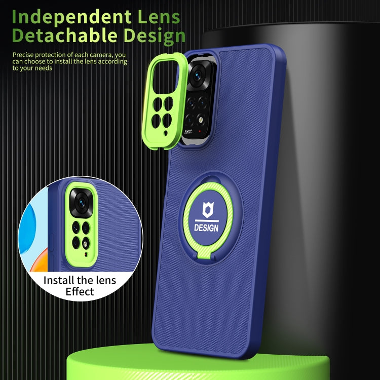 For Xiaomi Redmi Note 11 2022 6.43 inch / Note 11S International Eagle Eye Ring Holder Phone Case