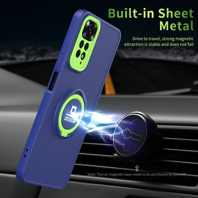 For Xiaomi Redmi Note 11 2022 6.43 inch / Note 11S International Eagle Eye Ring Holder Phone Case