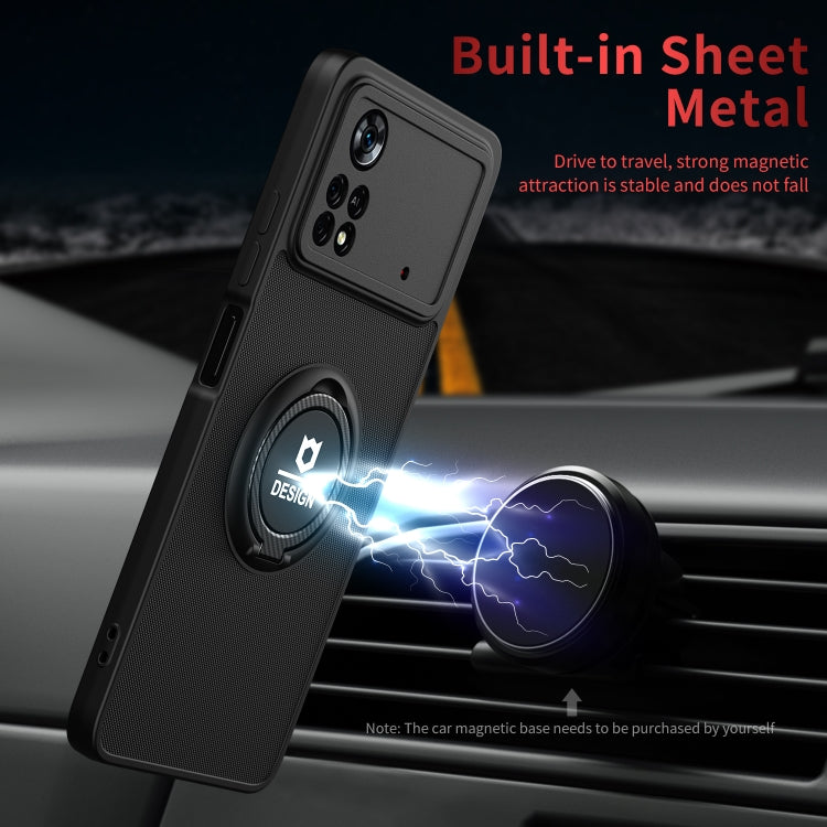 For Xiaomi Poco X4 Pro 5G Eagle Eye Ring Holder Phone Case