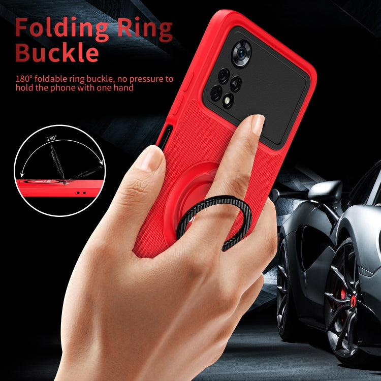 For Xiaomi Poco X4 Pro 5G Eagle Eye Ring Holder Phone Case