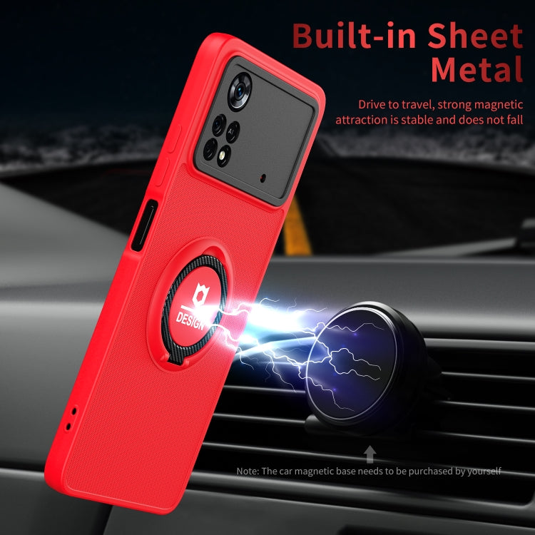 For Xiaomi Poco X4 Pro 5G Eagle Eye Ring Holder Phone Case