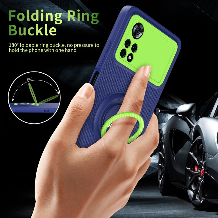For Xiaomi Poco X4 Pro 5G Eagle Eye Ring Holder Phone Case