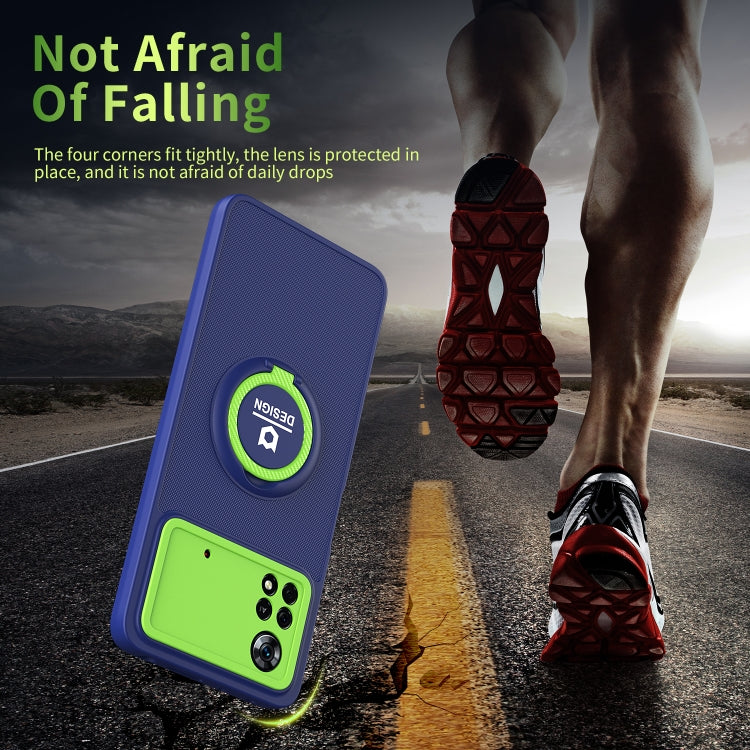 For Xiaomi Poco X4 Pro 5G Eagle Eye Ring Holder Phone Case