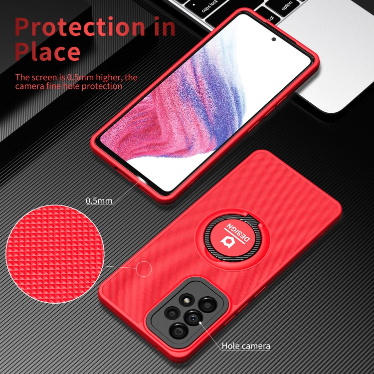 For Samsung Galaxy A13 4G Eagle Eye Ring Holder Phone Case